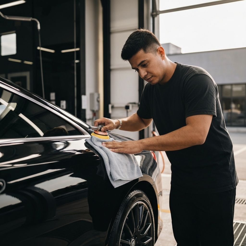 Professional exterior polishing